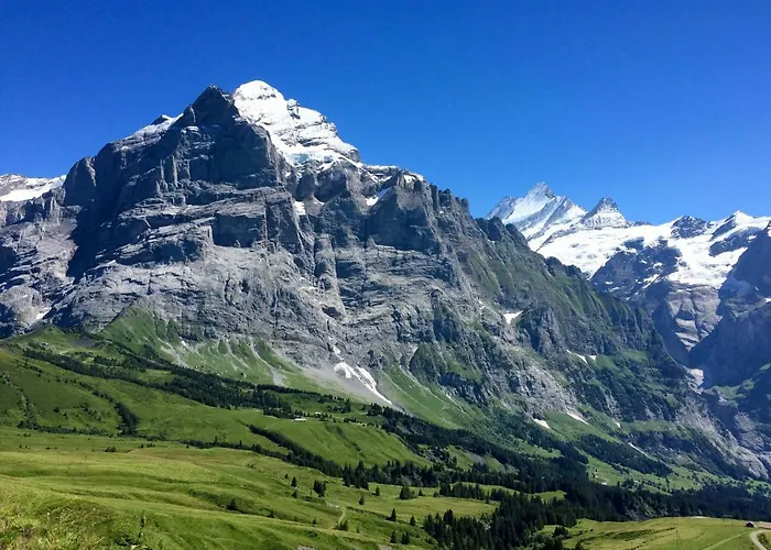 Wetterhorn, Eiger, Jungfrau, Amazing! Apartman Grindelwald